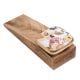 2 Pieces Rose Ceramic Door Cabinet Ceramic Wooden Door Stopper